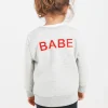 Babe Soft Knit Sweatshirt Baby + Toddler Gray