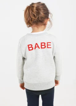Babe Soft Knit Sweatshirt Baby + Toddler Gray