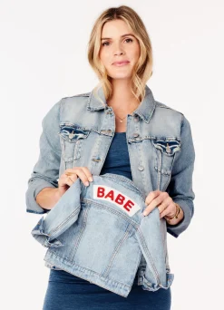 Babe Toddler & Baby Denim Jacket Light Wash