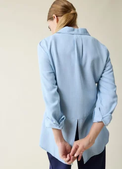 Classic Button Down Maternity & Nursing Top
