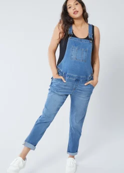 Denim Maternity Overall