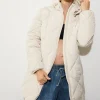 Grow With You Maternity Hooded Long Parka Jacket