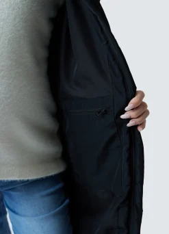 Grow With You Maternity Hooded Long Parka Jacket