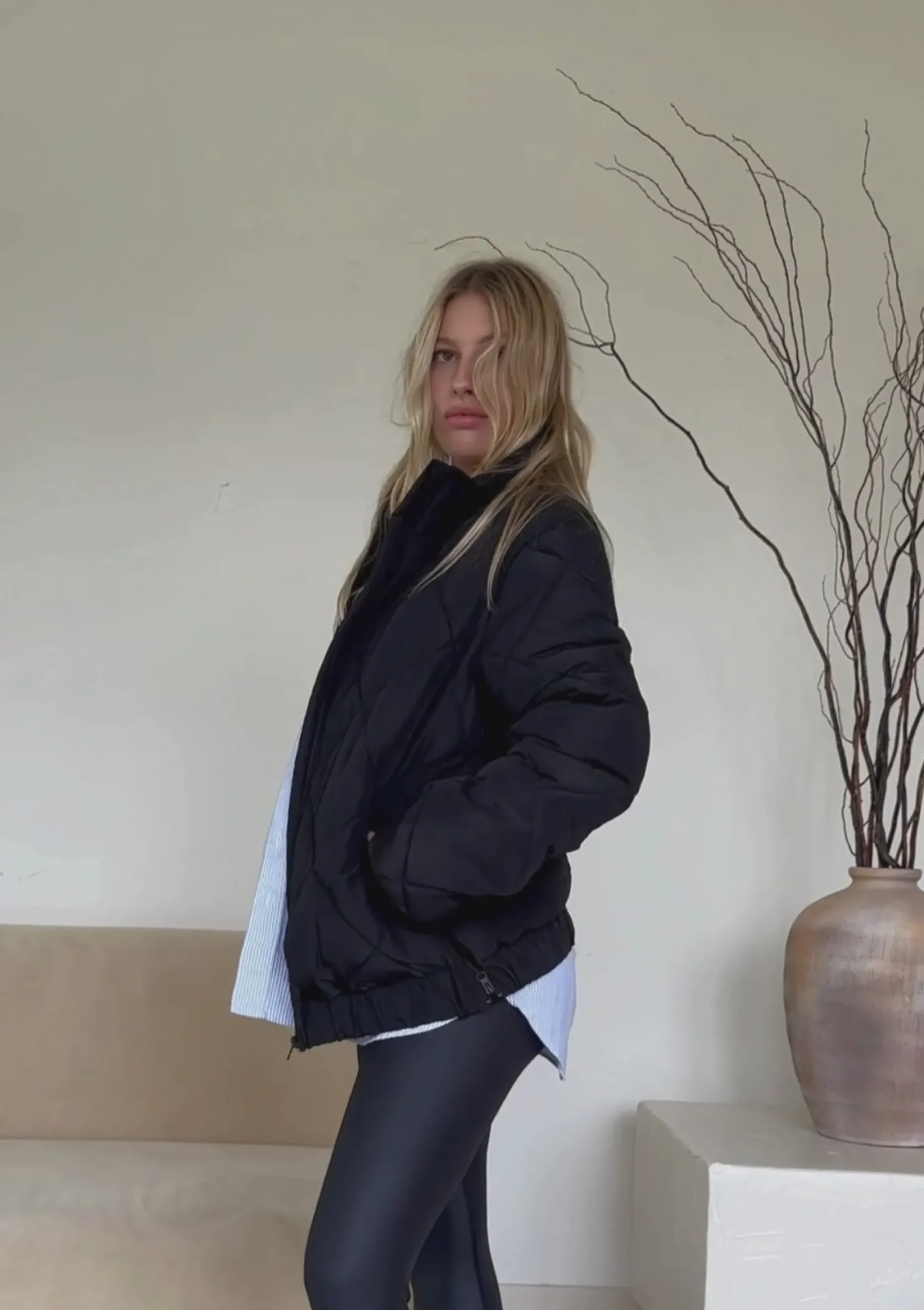 Grow With You Puffer Maternity Jacket