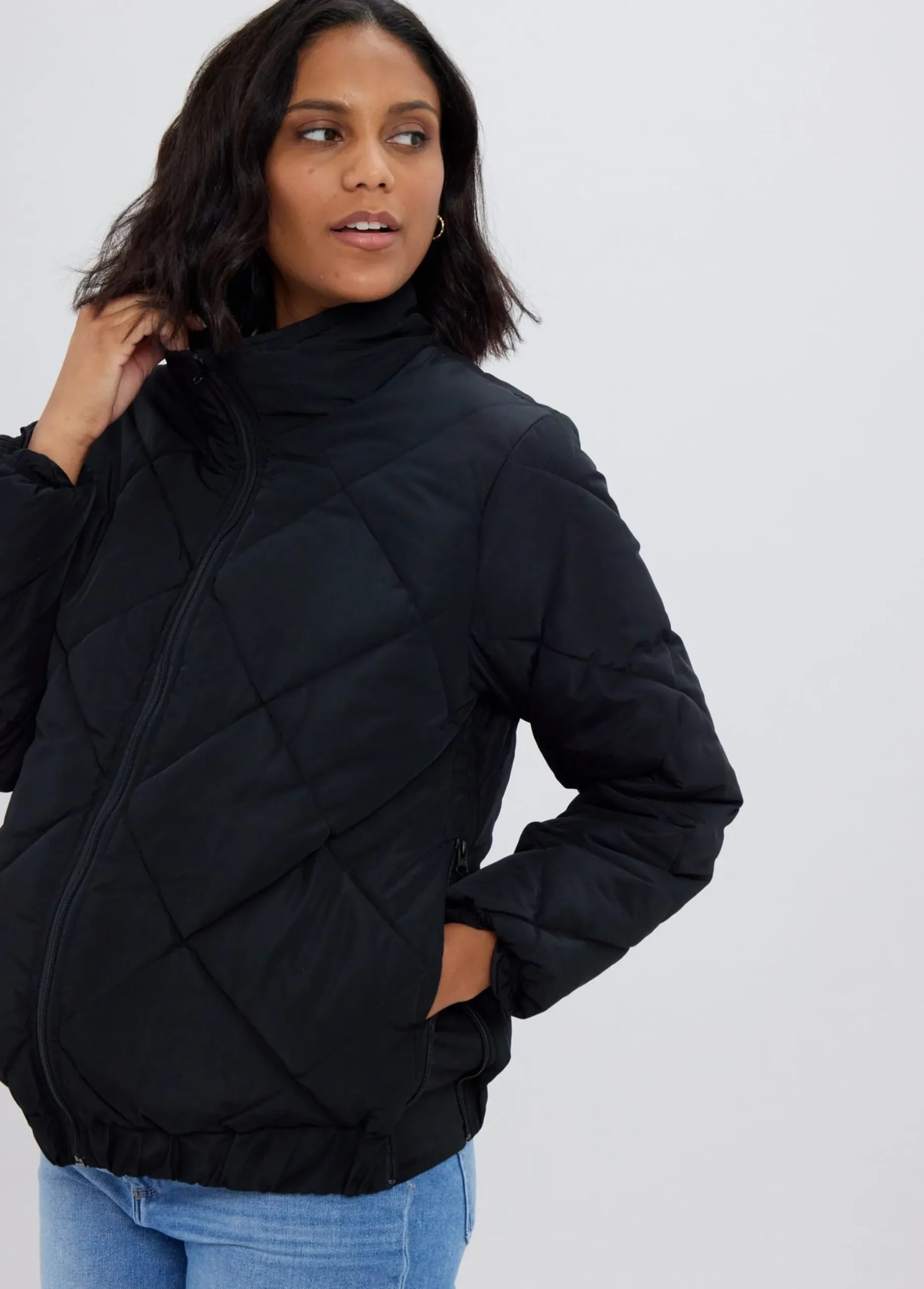 Grow With You Puffer Maternity Jacket