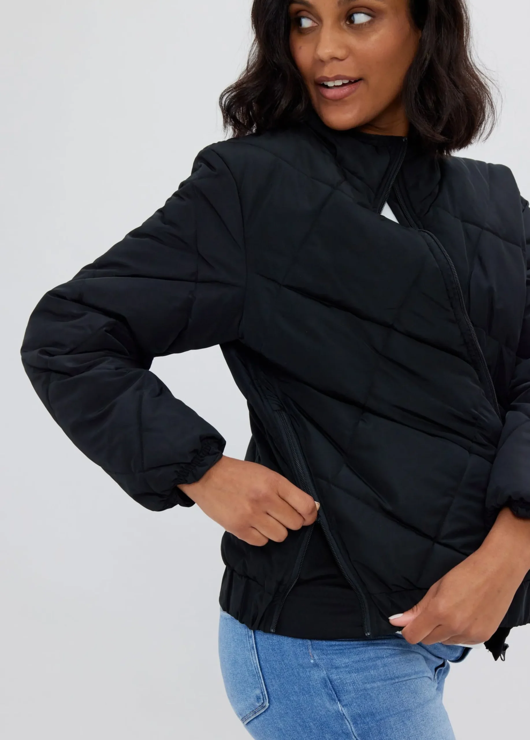 Grow With You Puffer Maternity Jacket