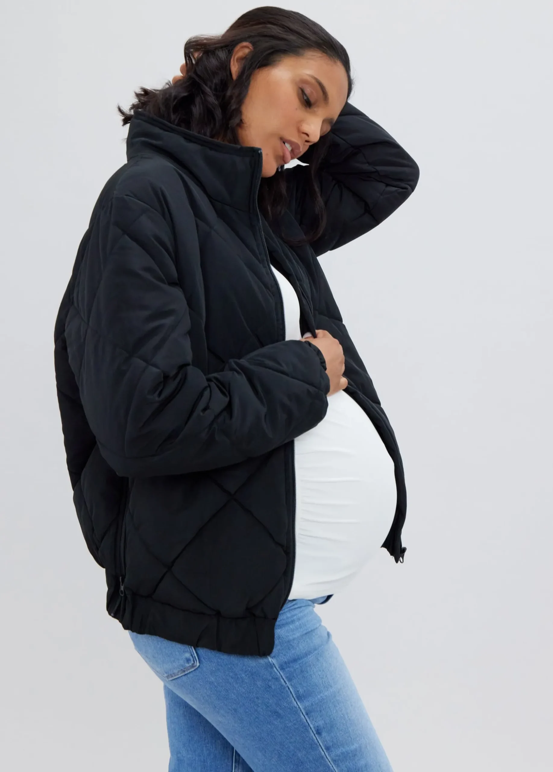 Grow With You Puffer Maternity Jacket