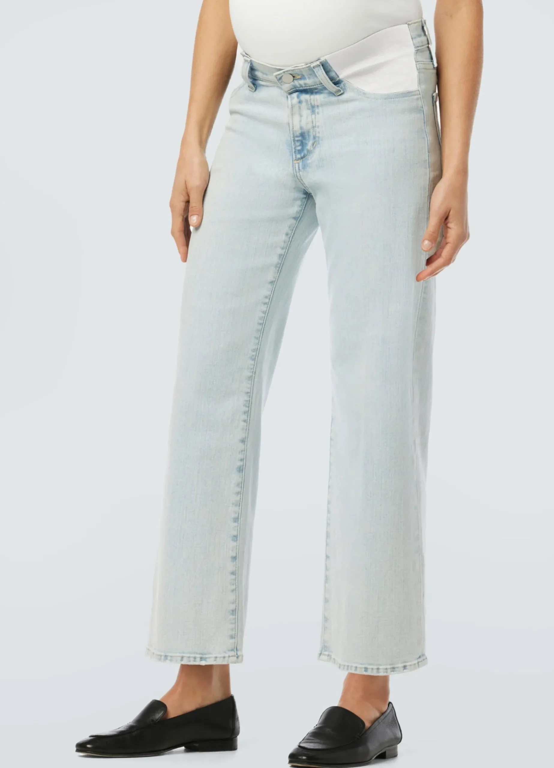 Joe's Jeans Blake Wide Leg Crop Maternity Jean