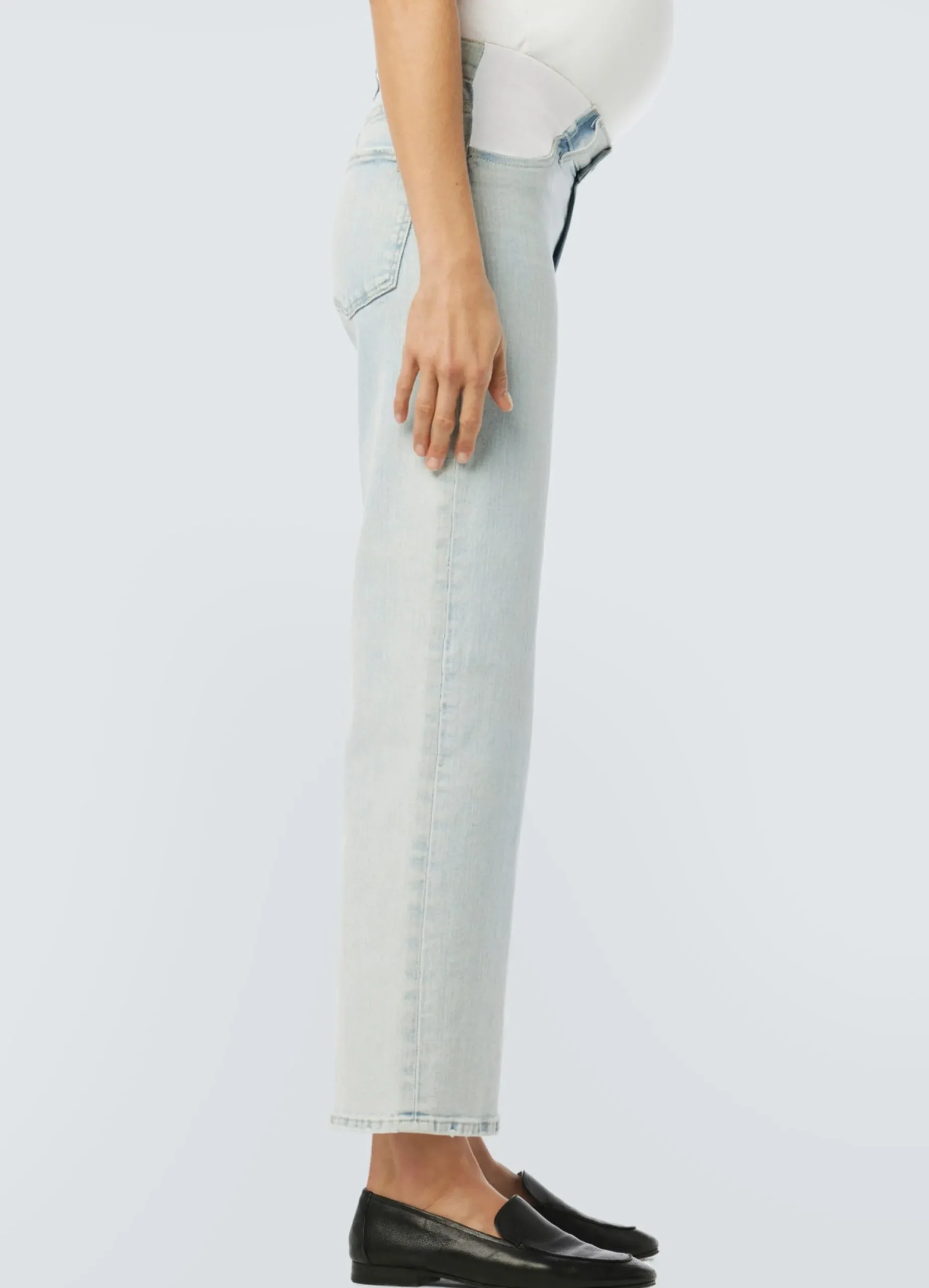 Joe's Jeans Blake Wide Leg Crop Maternity Jean