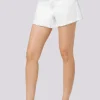Joe's Jeans Ozzie Maternity Denim Shorts - White