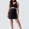 Maternity Athletic Skort With Built In Shorts