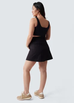 Maternity Athletic Skort With Built In Shorts