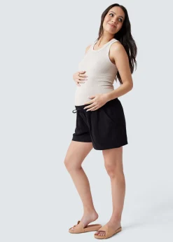 Maternity Patch Pocket Shorts