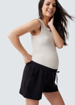 Maternity Patch Pocket Shorts