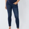 Maternity Skinny Jeans Ft. Crossover Panel®