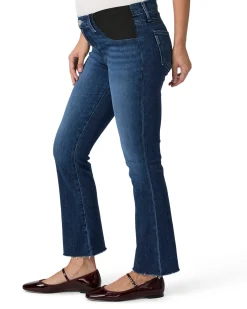 Paige Claudine Ankle Flare Maternity Jeans