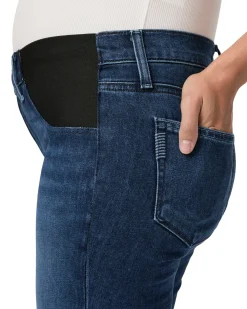 Paige Claudine Ankle Flare Maternity Jeans