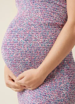 Ripe Maternity Bodycon Skipper One Shoulder Midi Dress