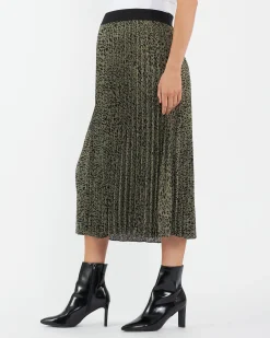 Ripe Maternity Cleo Pleat Midi Skirt