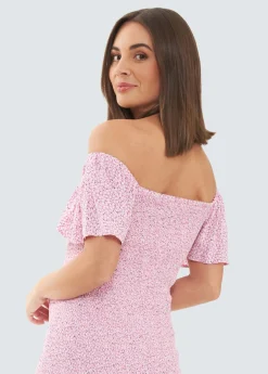 Ripe Maternity Selma Smocked Midi Dress