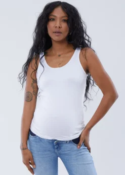Scoop Neck Maternity Tank