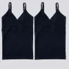 Seamless Nursing Crossover Cami Black 2-Pack Bundle