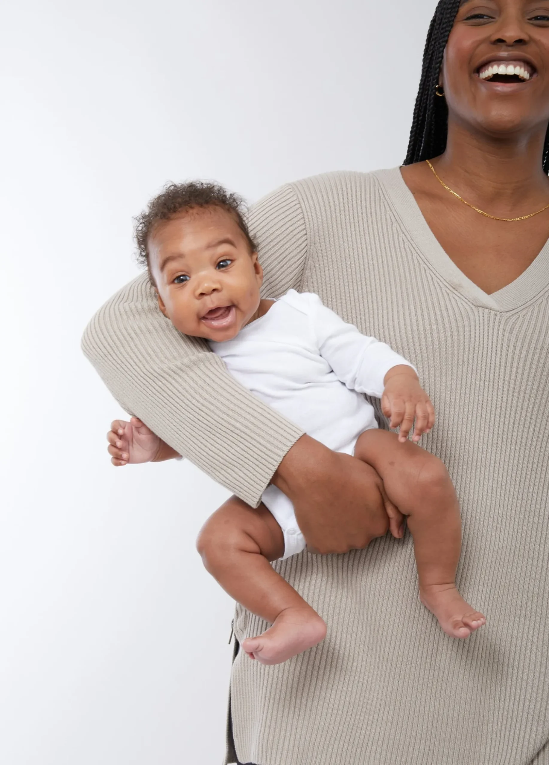 Side Zip Maternity + Nursing Sweater