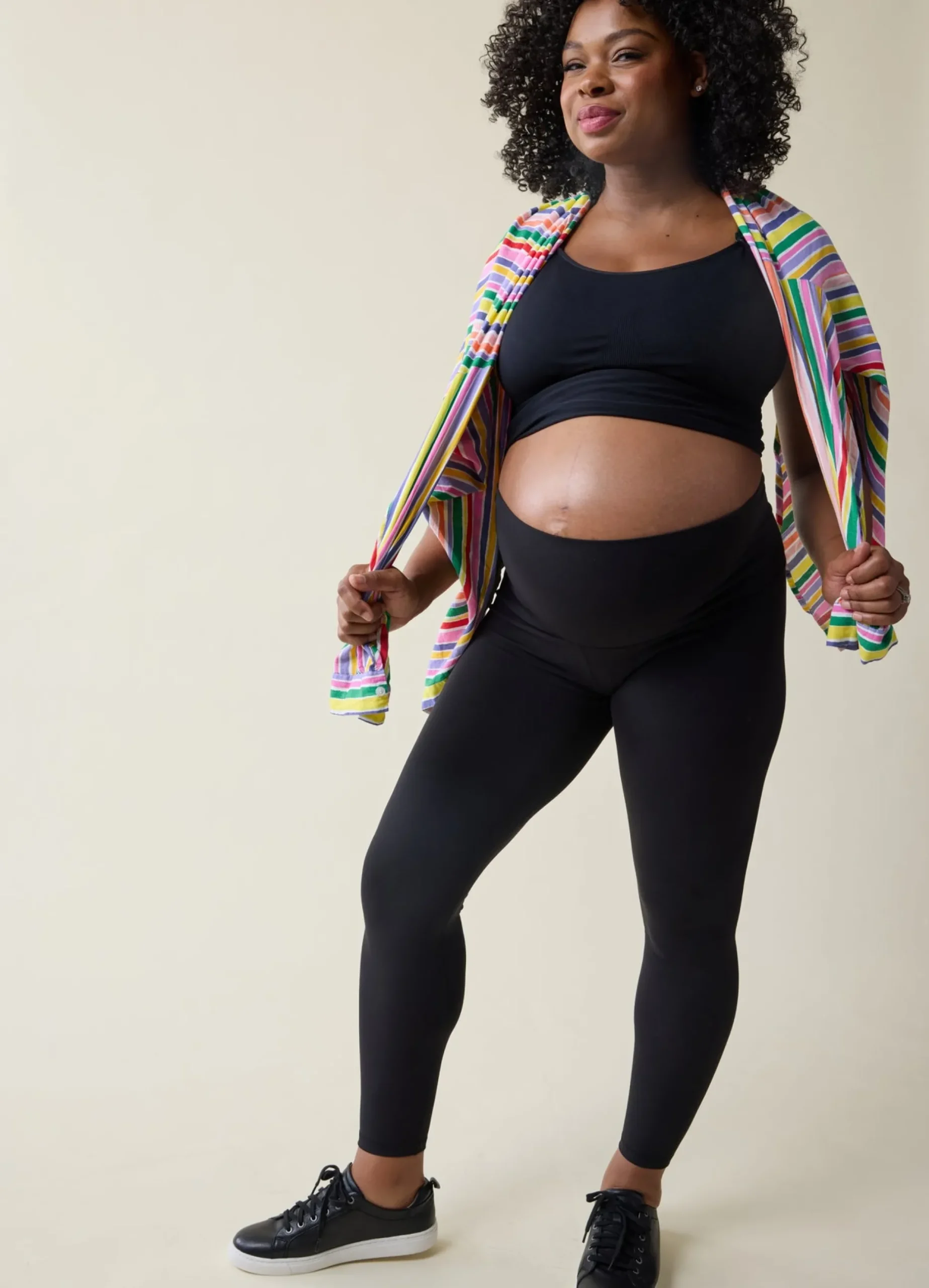The All-Stage Forever Black Maternity + Postpartum Legging