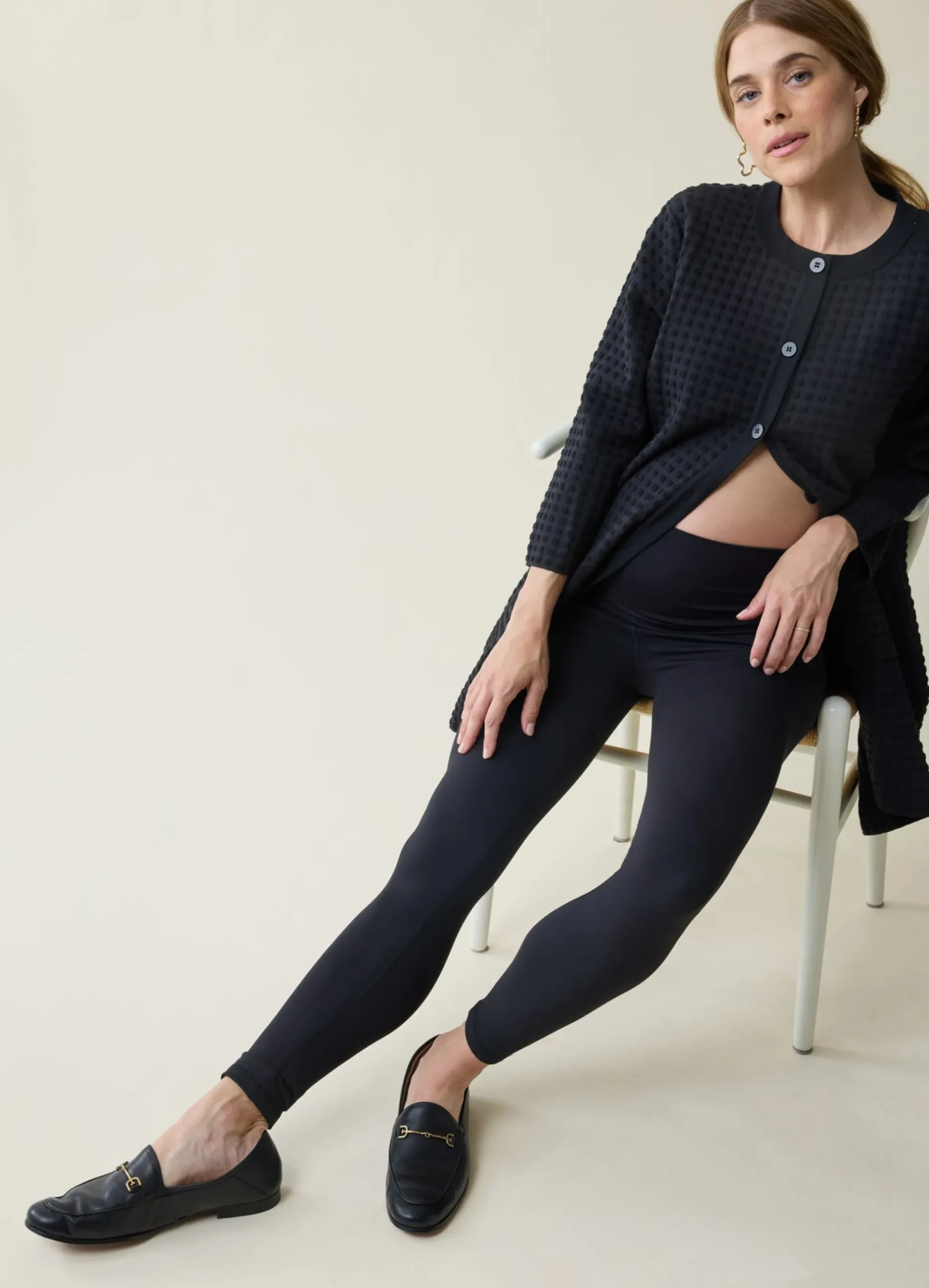 The All-Stage Forever Black Maternity + Postpartum Legging