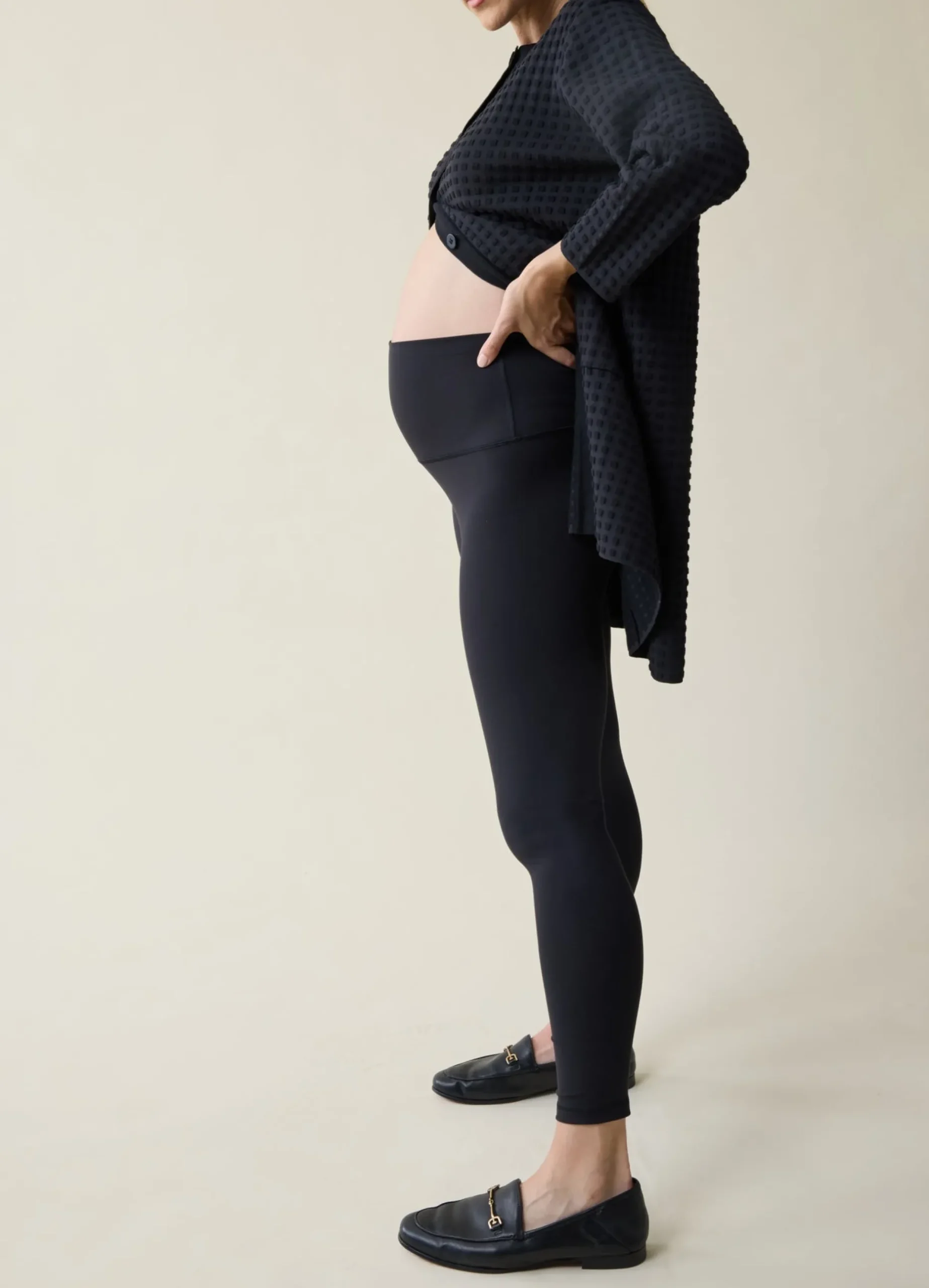 The All-Stage Forever Black Maternity + Postpartum Legging