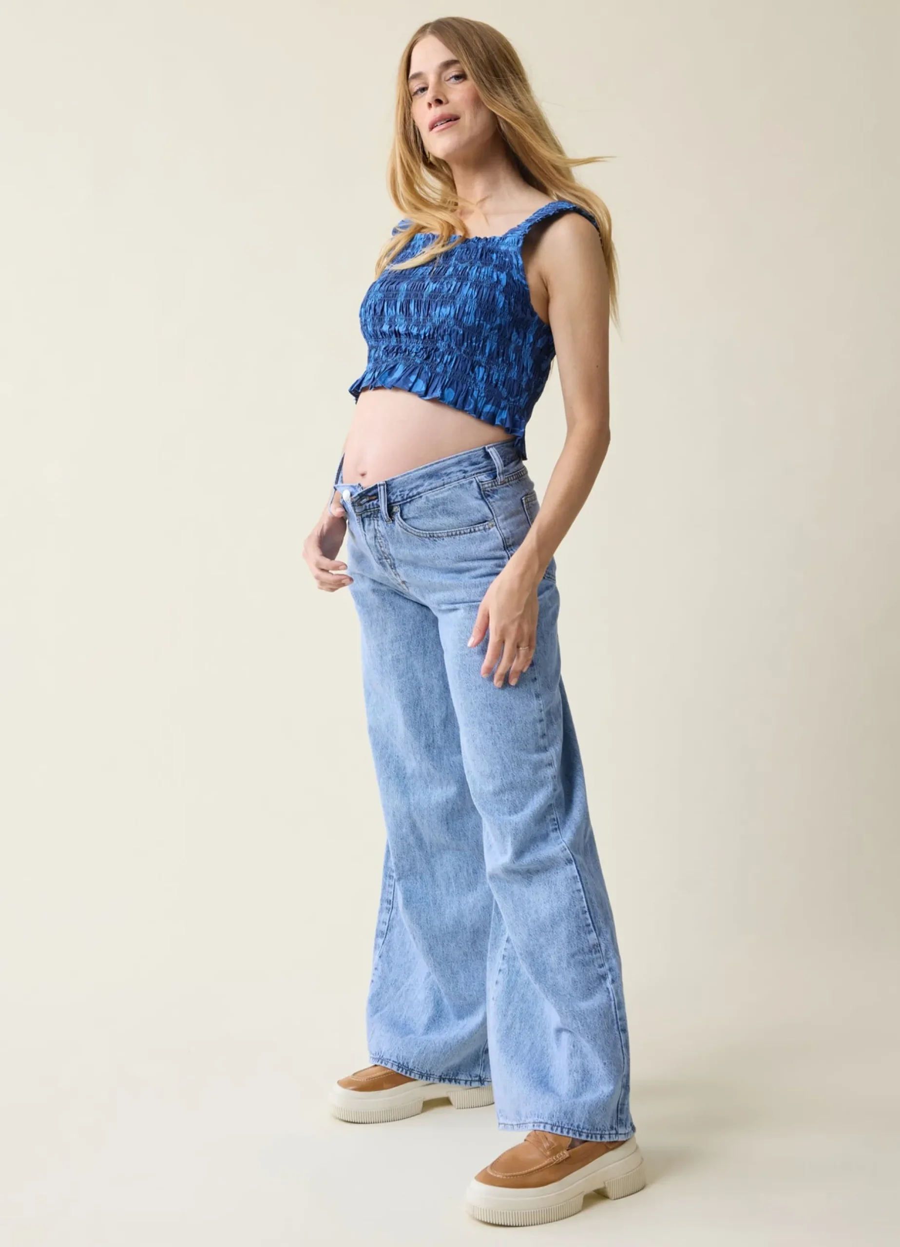 The Babymoon Every Day Maternity Midi Dress Set