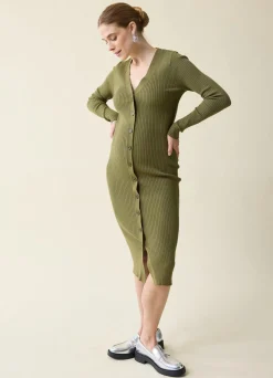 The Close Knit Midi Maternity Sweater Dress