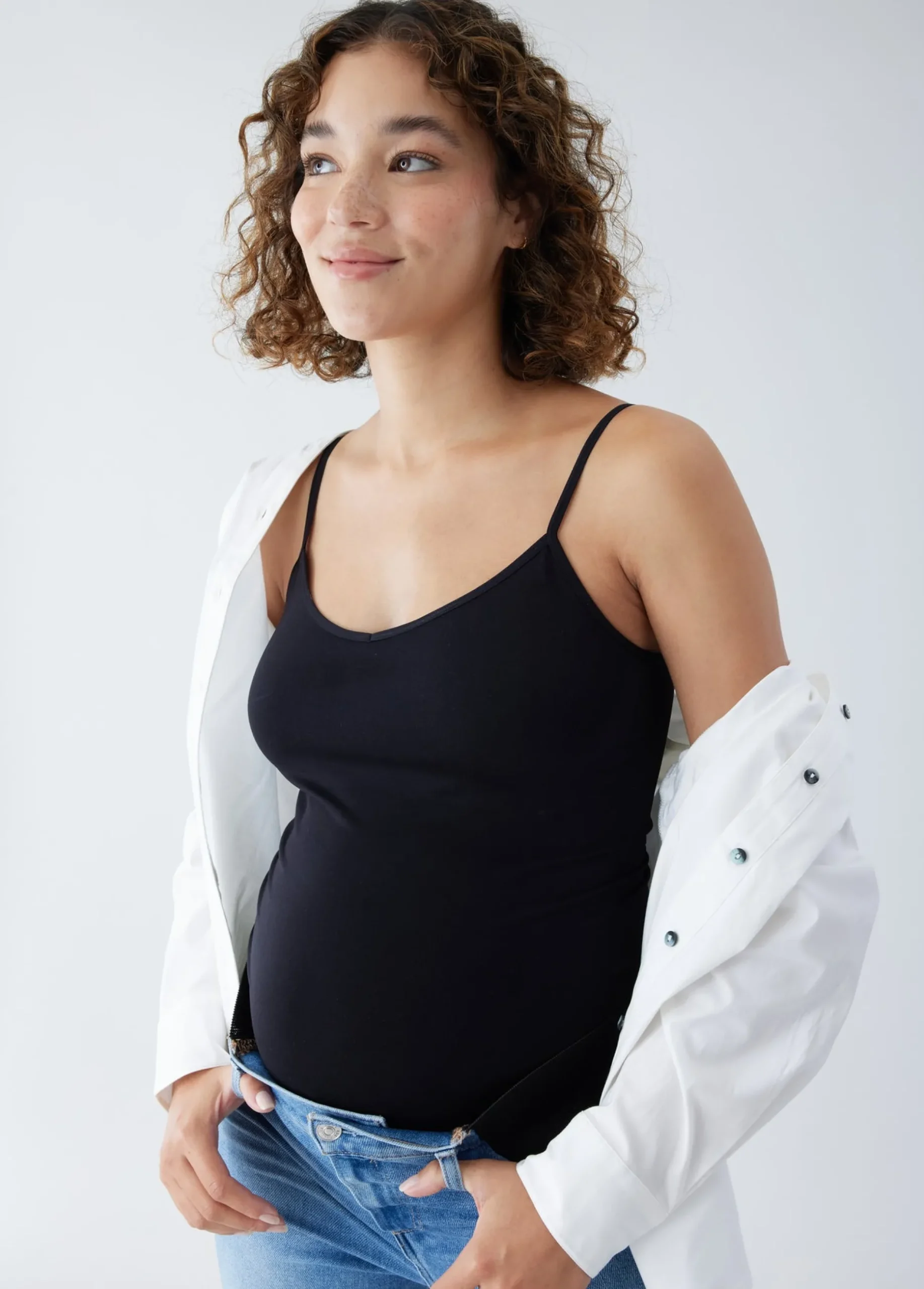 The Cool + Calm Cooling Seamless Maternity Cami