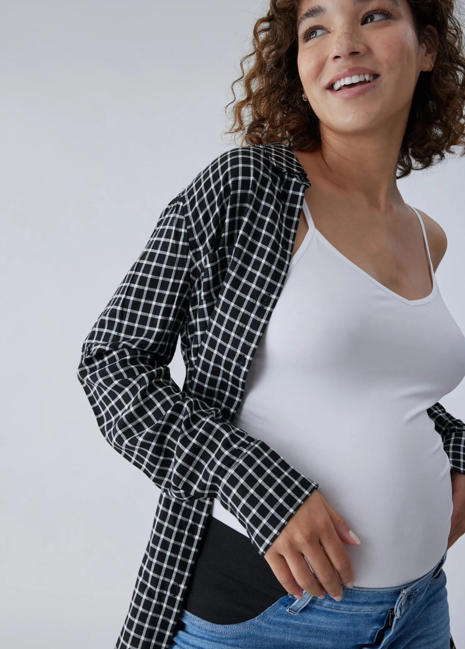 The Cool + Calm Cooling Seamless Maternity Cami