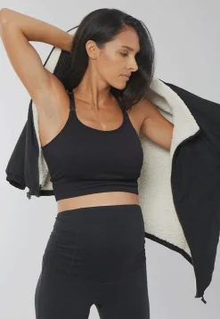 The Double Take Maternity Sherpa Jacket