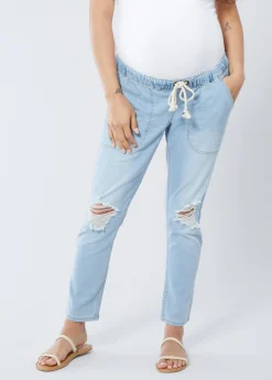 The Every Trimester Drawstring Maternity Jean