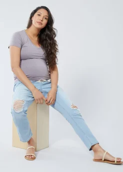 The Every Trimester Drawstring Maternity Jean
