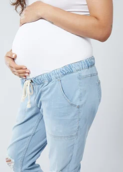 The Every Trimester Drawstring Maternity Jean