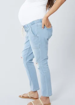 The Every Trimester Drawstring Maternity Jean