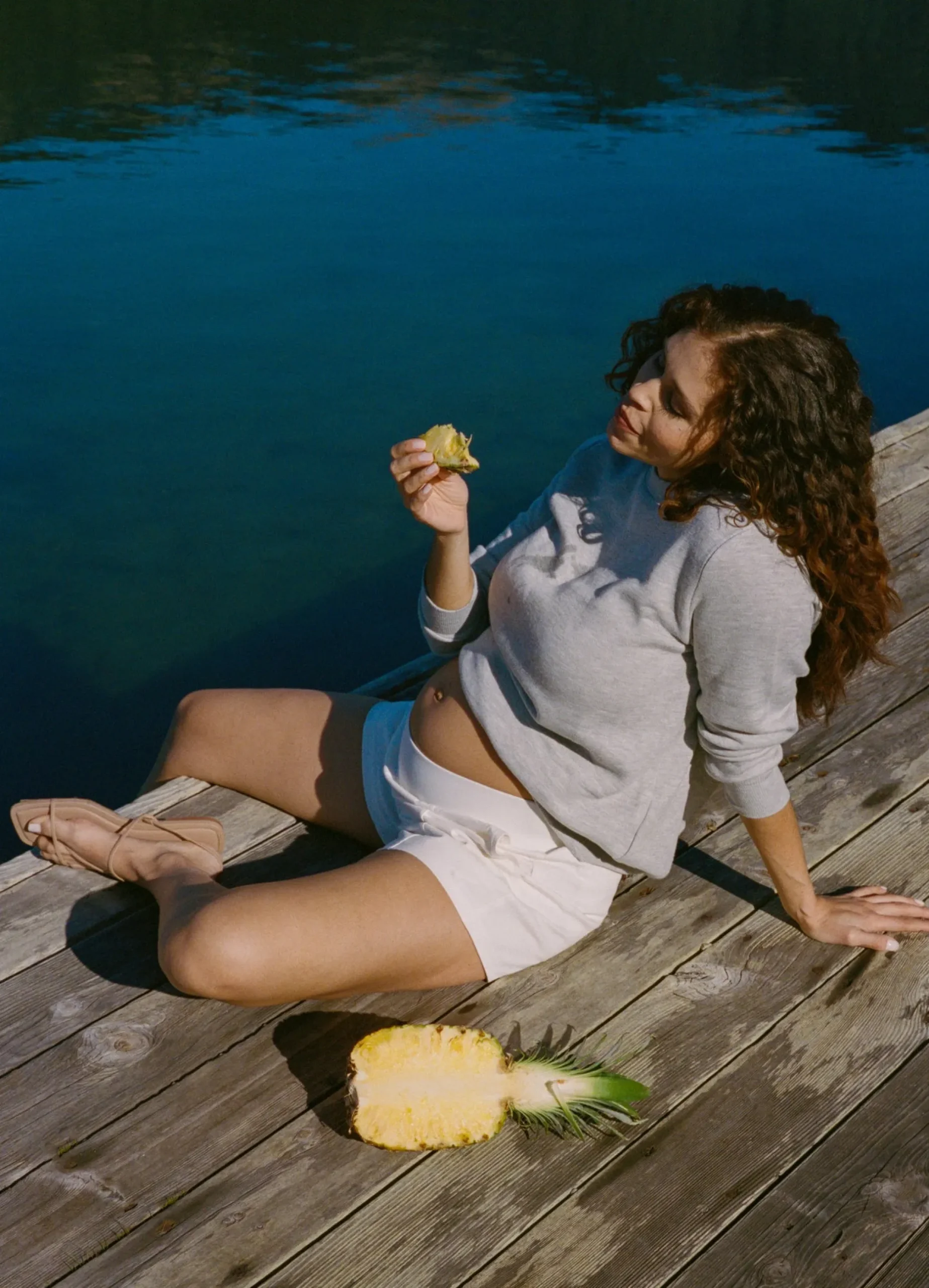 The Everyday Maternity Woven Short