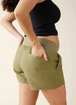 The Everyday Maternity Woven Short