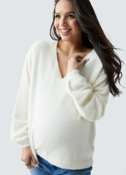 The Fluffy Maternity + Postpartum Sweater