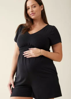 The Knit Maternity Romper Jumpsuit