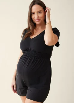 The Knit Maternity Romper Jumpsuit