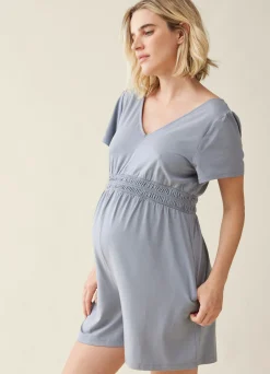 The Knit Maternity Romper Jumpsuit