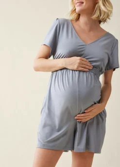 The Knit Maternity Romper Jumpsuit