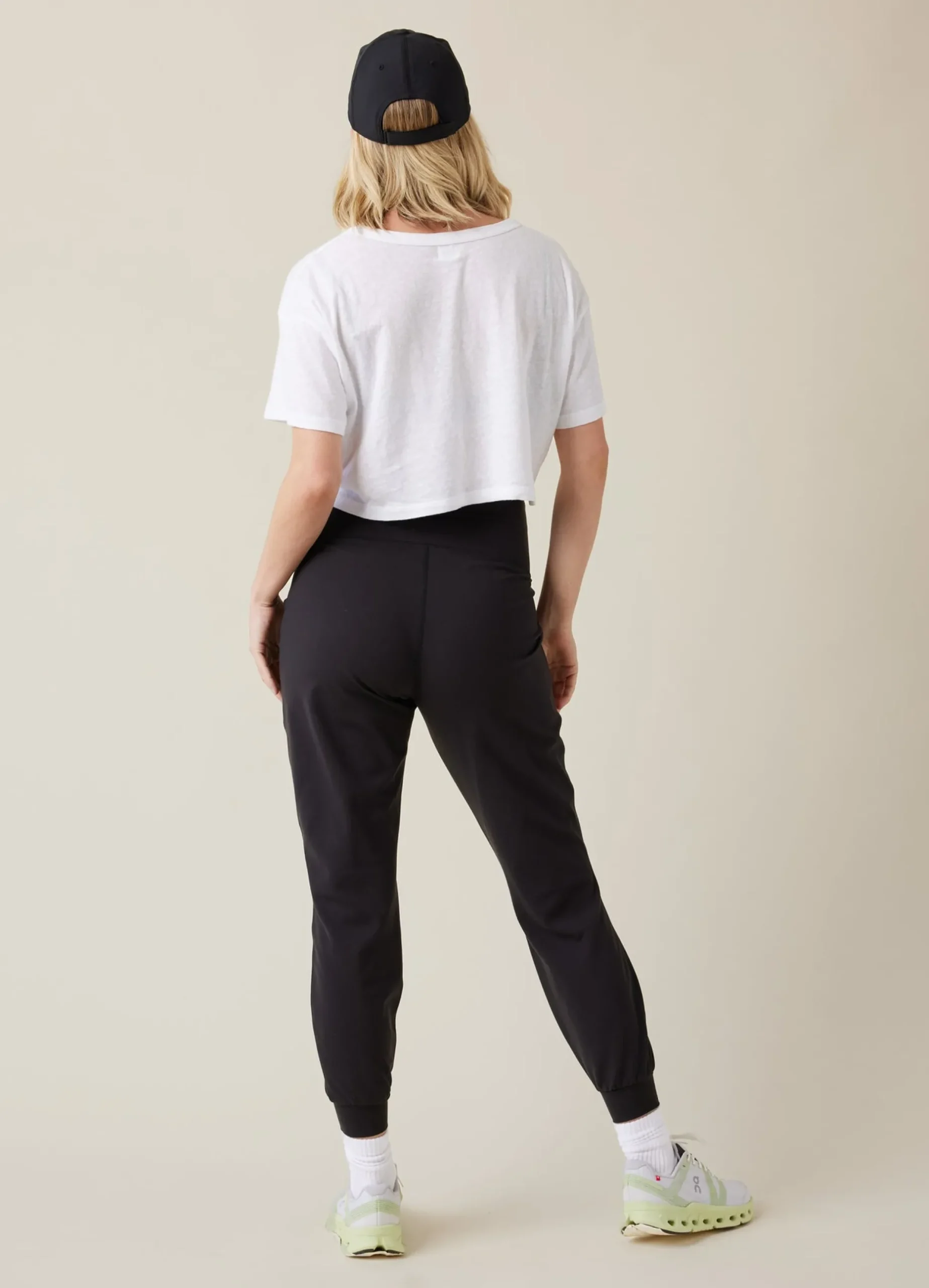 The Live In Maternity Black Active Jogger Pant