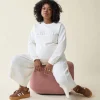 The Mama Maternity + Postpartum Sweatshirt Cream