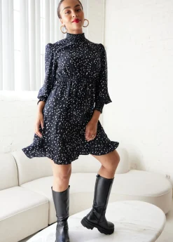 The Mingle Black Maternity Dress