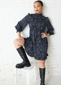 The Mingle Black Maternity Dress